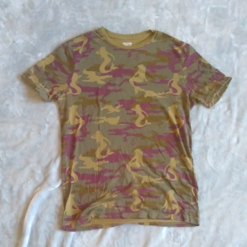 Mossimo Supply Co. Multicolor Camouflage Tee